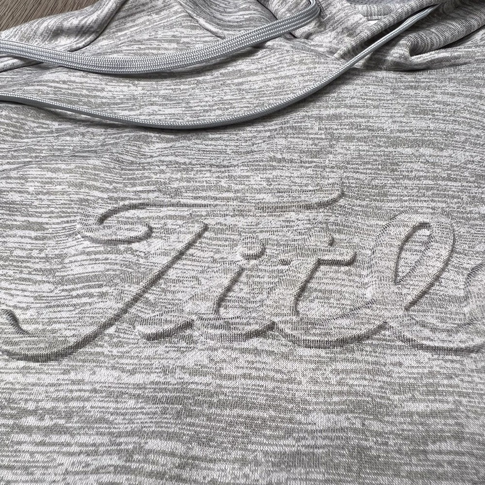 Footjoy Titleist Team Issue Pullover Hoodie Mens Size Medium Heathered Gray - Picture 7 of 11